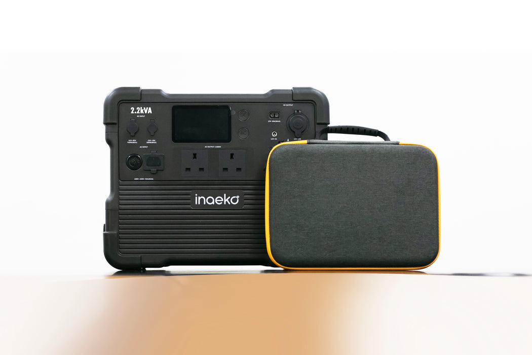 2.2kVA Portable Solar Generator with 1536Wh LFP Battery Storage