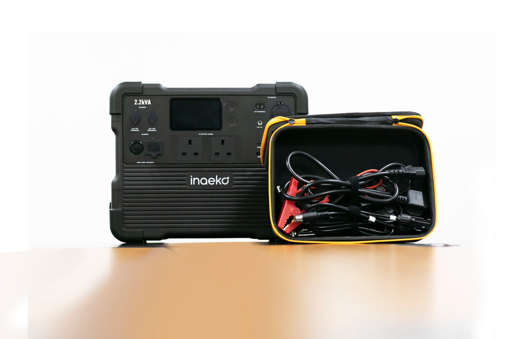 2.2kVA Portable Solar Generator with 1536Wh LFP Battery Storage