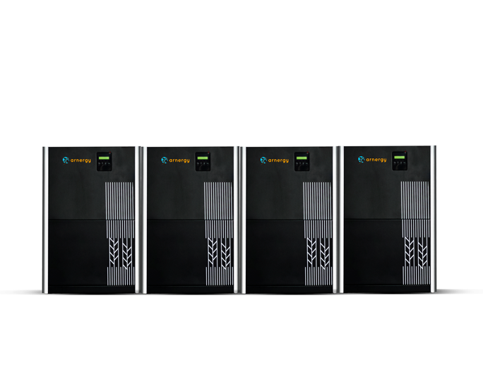 Arnergy 20kW Inverter with Scalable (20kWh to 60kWh) LFP Battery Storage