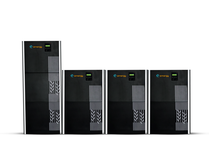 Arnergy 20kW Inverter with Scalable (20kWh to 60kWh) LFP Battery Storage