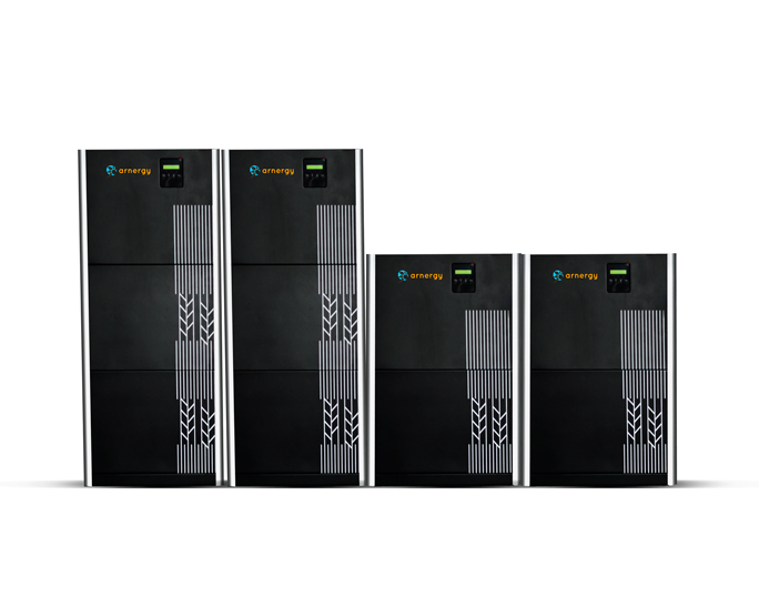 Arnergy 20kW Inverter with Scalable (20kWh to 60kWh) LFP Battery Storage