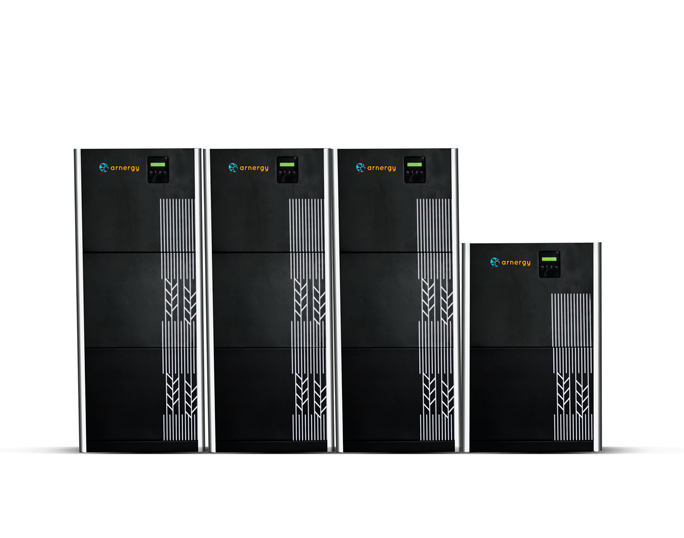 Arnergy 20kW Inverter with Scalable (20kWh to 60kWh) LFP Battery Storage