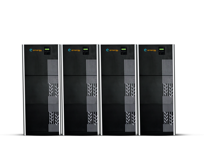 Arnergy 20kW Inverter with Scalable (20kWh to 60kWh) LFP Battery Storage