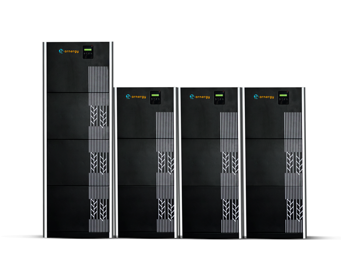 Arnergy 20kW Inverter with Scalable (20kWh to 60kWh) LFP Battery Storage