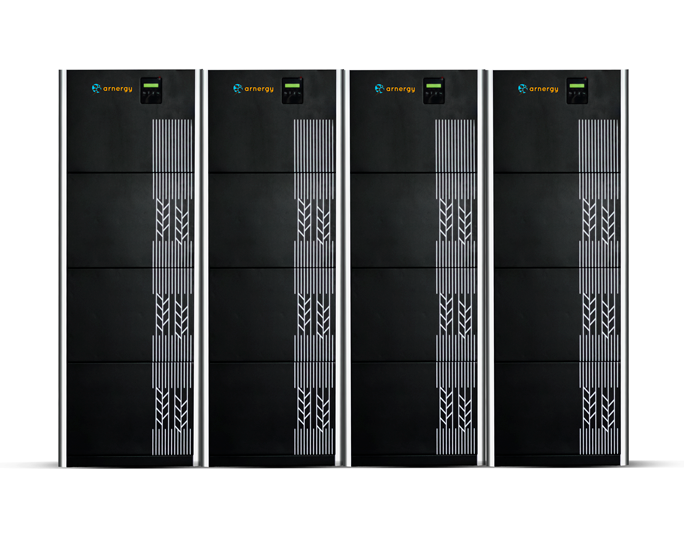 Arnergy 20kW Inverter with Scalable (20kWh to 60kWh) LFP Battery Storage