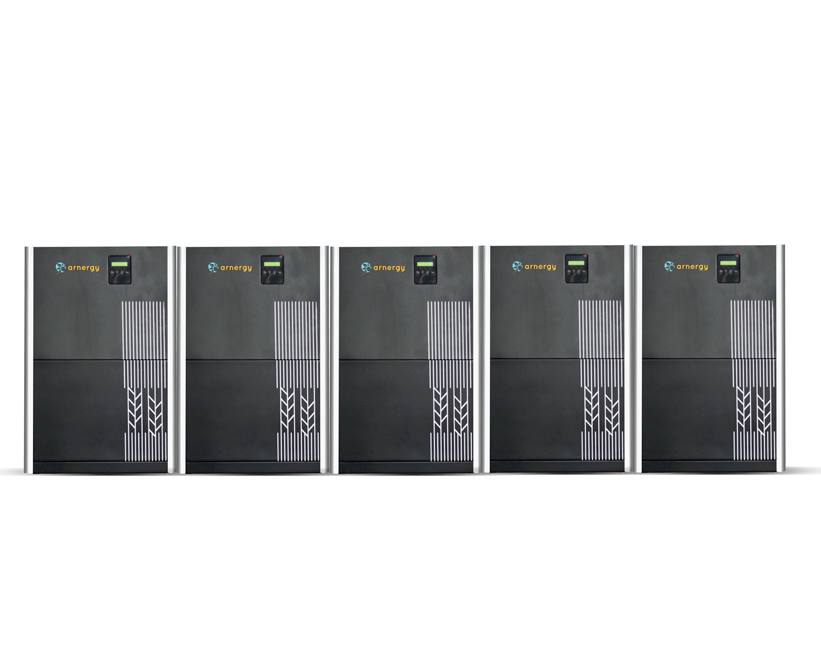 Arnergy 25kW Inverter with Scalable (25kWh to 75kWh) LFP Battery Storage
