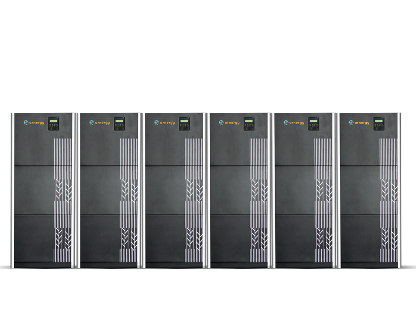 Arnergy 30kW Inverter with Scalable (30kWh to 75kWh) LFP Battery Storage