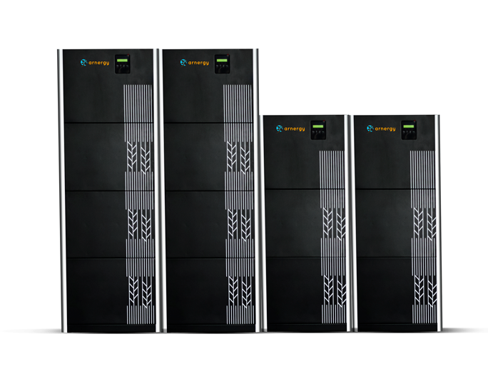 Arnergy 20kW Inverter with Scalable (20kWh to 60kWh) LFP Battery Storage
