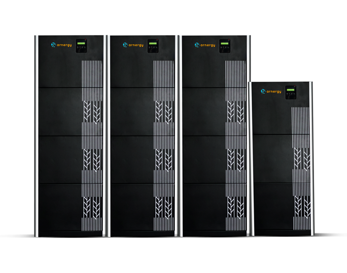 Arnergy 20kW Inverter with Scalable (20kWh to 60kWh) LFP Battery Storage