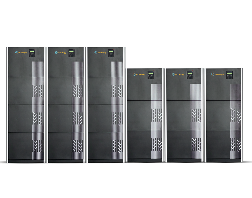 Arnergy 30kW Inverter with Scalable (30kWh to 75kWh) LFP Battery Storage