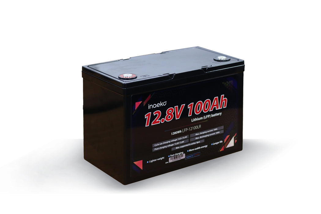 12V 100Ah Lithium-ion (LFP) Battery with 3 years Warranty